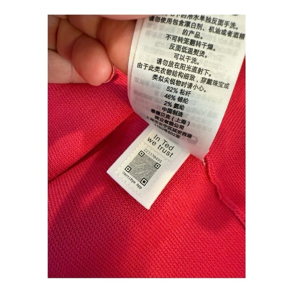 Ted Baker Gorjeta Knit Tulip Skirt Fuschia Pink Sheath Dress Size 5 US 12 - Picture 11 of 16